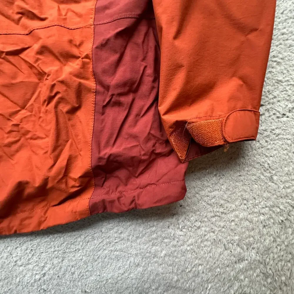 Vintage The North Face AVH0 Gore-Tex Jacket Mens Large Orange Red Ski Snow